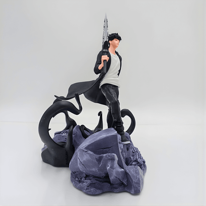 Solo Leveling Anime Figure Steelbound Hero Sung Jin-Woo 20cm (8") PVC Statue