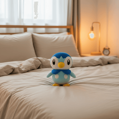 Pokémon Anime Plush Toy Bubble Splash Piplup 25cm (10") Plushie