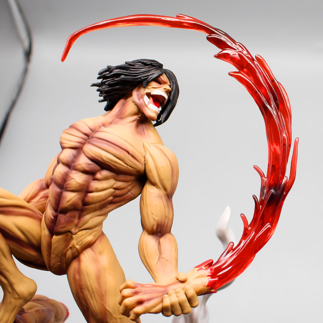 Attack On Titan Anime Figure Colossal Titan Eren Jager 29cm (11") PVC Statue