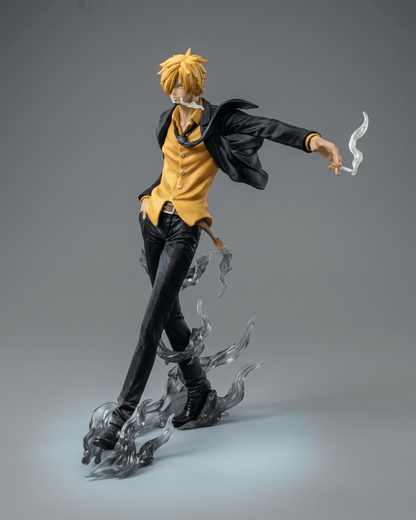 One Piece Anime Figure Burning Hearth Sanji 24cm (9.4") Collector Statue