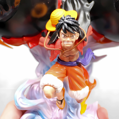 One Piece Anime Figures Cannon King Luffy Gear 3 22cm (9") PVC Statue