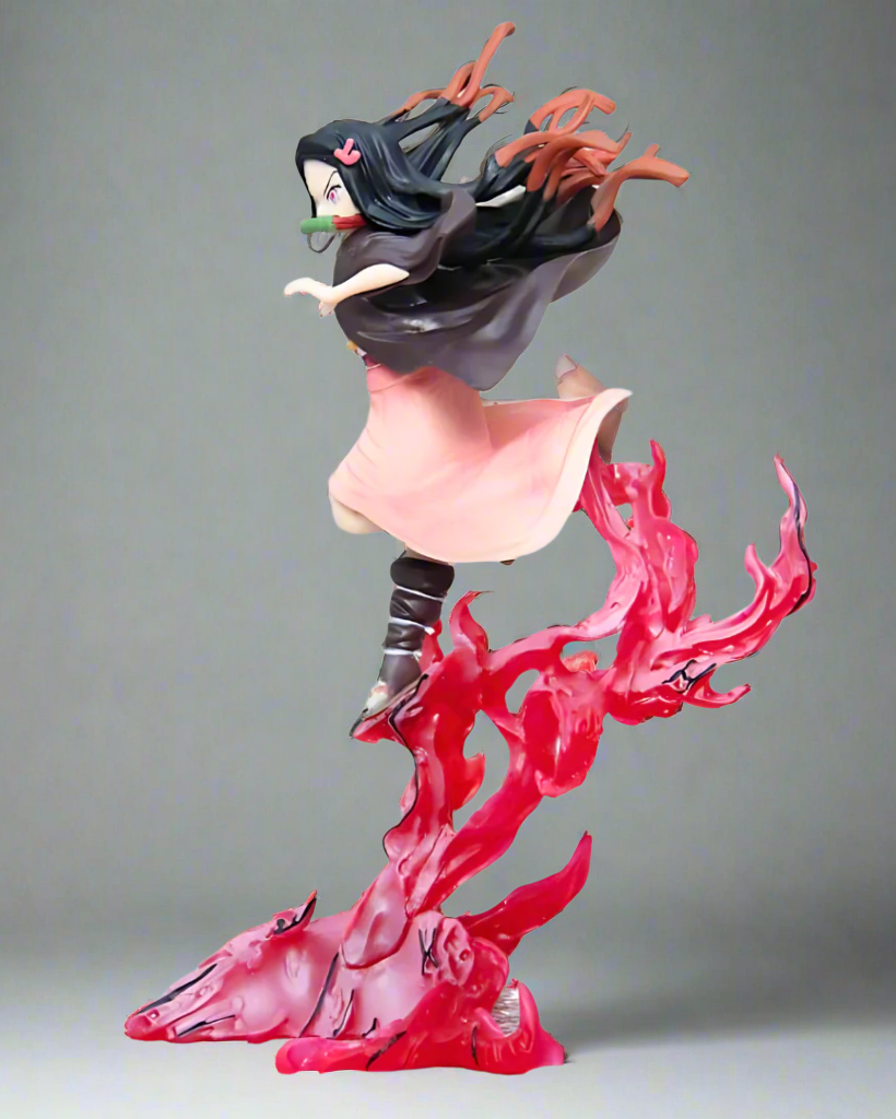 Kamado Nezuko Anime Demon Slayer: Kimetsu no Yaiba Figurine Kochou Shinobu Figurines d'action Statuette en PVC Collection Modèle Jouets Cadeaux