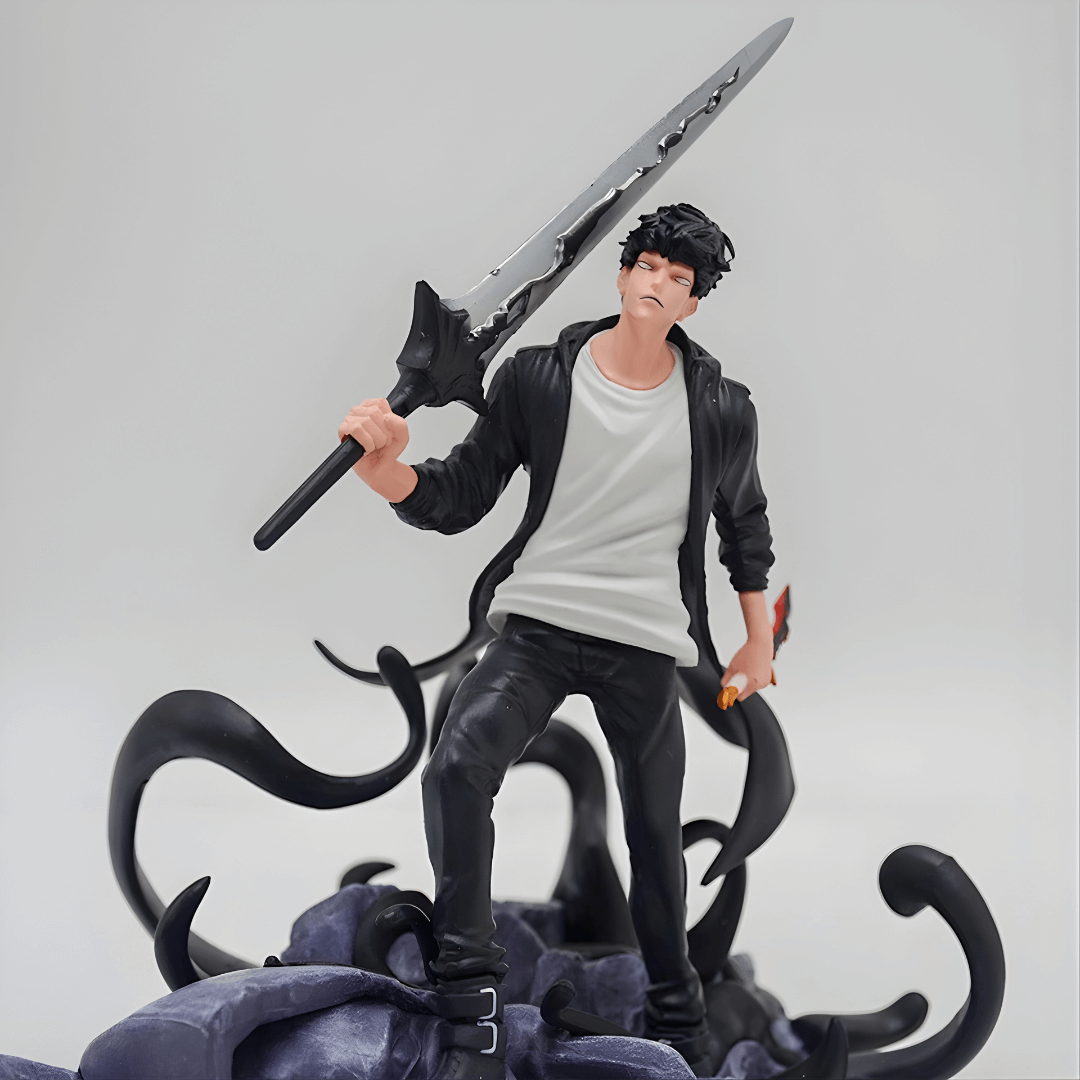 Solo Leveling Anime Figure Steelbound Hero Sung Jin-Woo 20cm (8") PVC Statue
