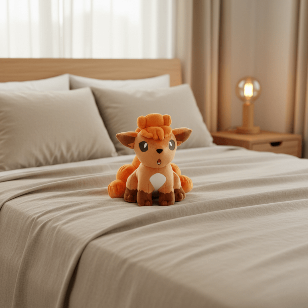 Pokémon Anime Plush Toy Cinnaflame Vulpix 24cm (10") Plushie