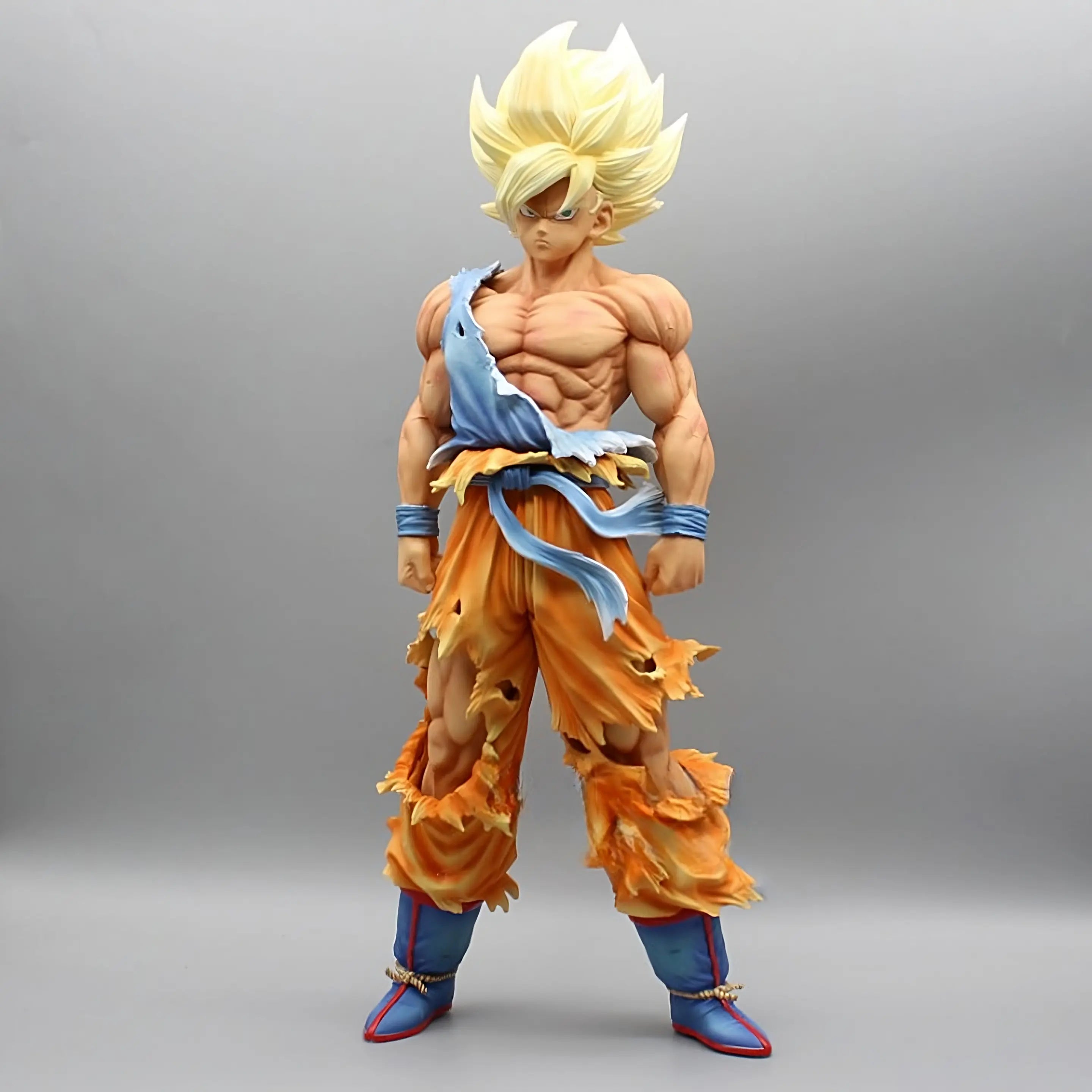 Anime Dragon Ball Z Super Saiyan 4 Goku Single Hand Blast Figure Statue Toy  Gift