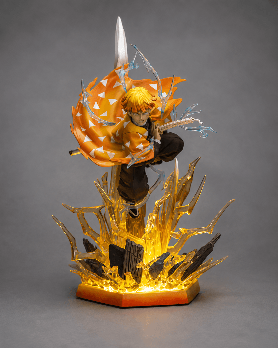 Demon Slayer Anime Figure Agatsuma Zenitsu 32cm (12.5") Collector Statue