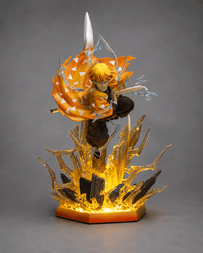Demon Slayer Anime Figure Agatsuma Zenitsu 32cm (12.5") Collector Statue