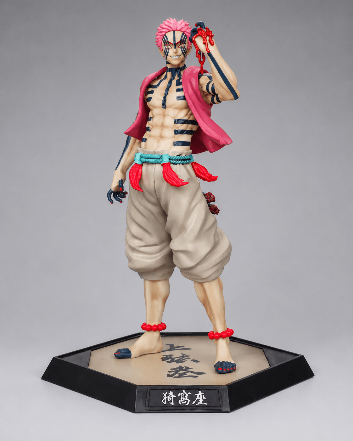 Demon Slayer Anime Figure Akaza Winding Three 18cm (7") Collector Statue