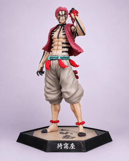 Demon Slayer Anime Figure Akaza Winding Three 18cm (7") Collector Statue