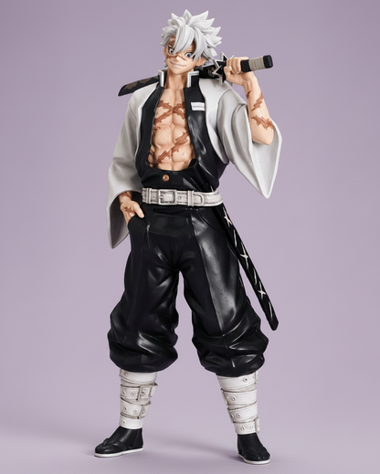 Demon Slayer Anime Figure Shinazugawa Sanemi 30cm (11.8") Collector Statue