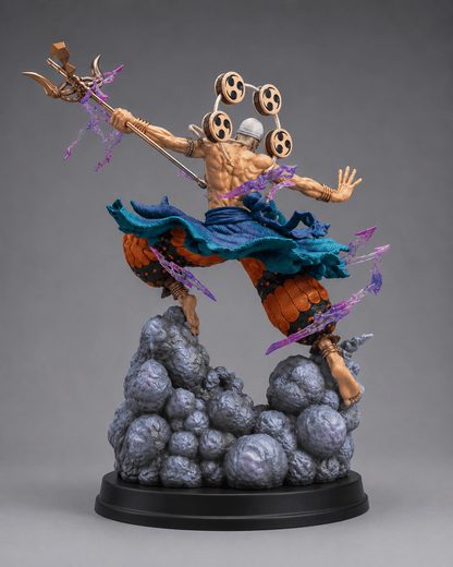 One Piece Anime Figure Thunder God 28cm (11") Collector Statue
