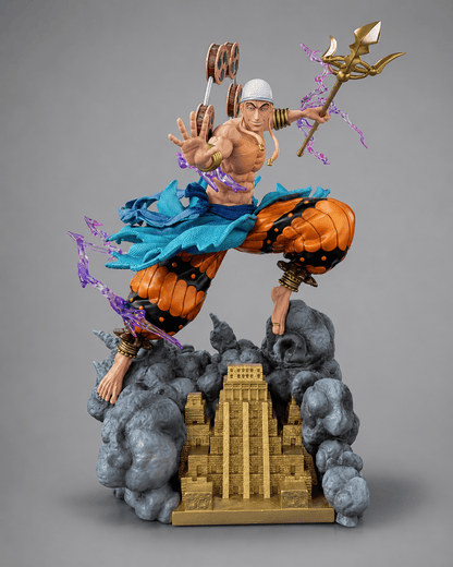 One Piece Anime Figure Thunder God 28cm (11") Collector Statue