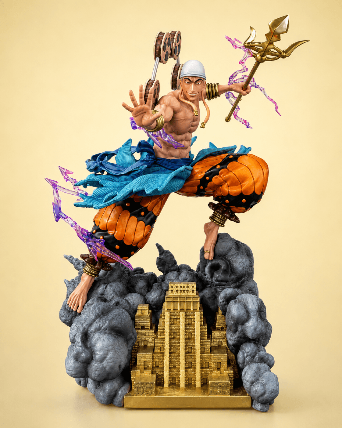 One Piece Anime Figure Thunder God 28cm (11") Collector Statue