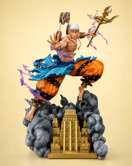 One Piece Anime Figure Thunder God 28cm (11") Collector Statue