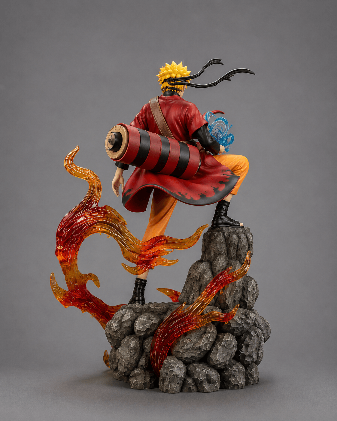 Naruto Anime Figure Uzumaki Naruto Uchiha Sasuke 27cm (11") Collector Statue