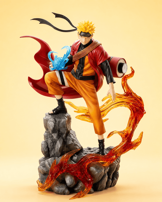 Naruto Anime Figure Uzumaki Naruto Uchiha Sasuke 27cm (11") Collector Statue