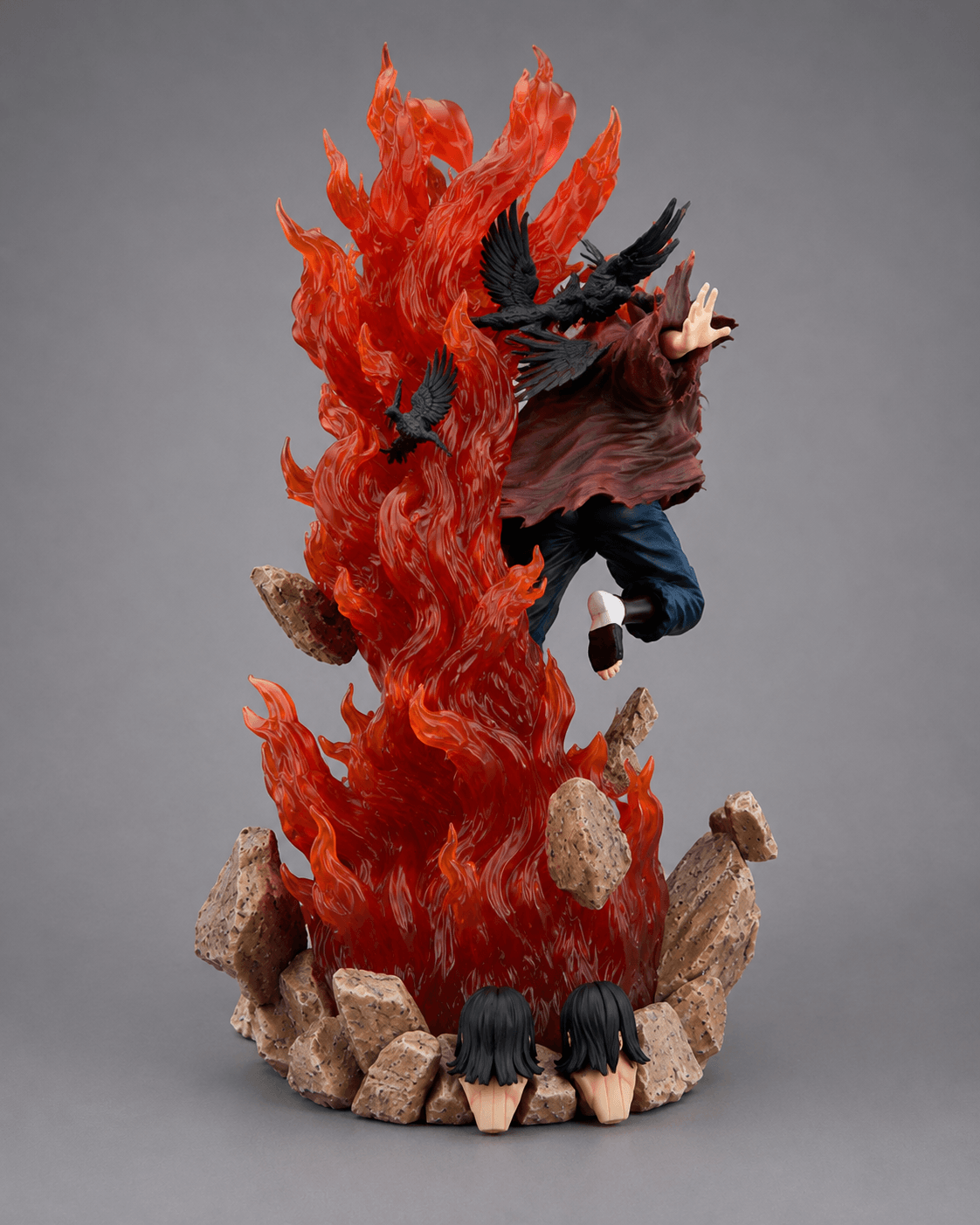Naruto Anime Figure Throne Uchiha Itachi Turn Around Crow 33cm (11") Collector Statue
