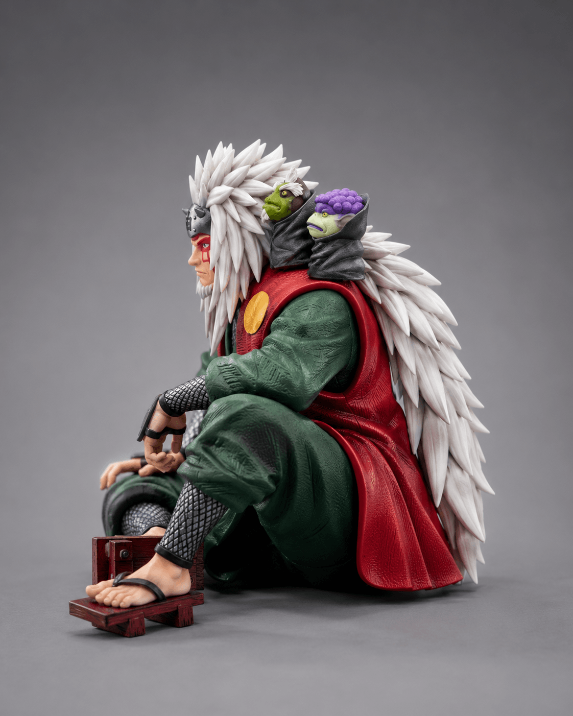 Naruto Anime Figure Jiraiya Double Headed 13.5cm (5") Collector Statue