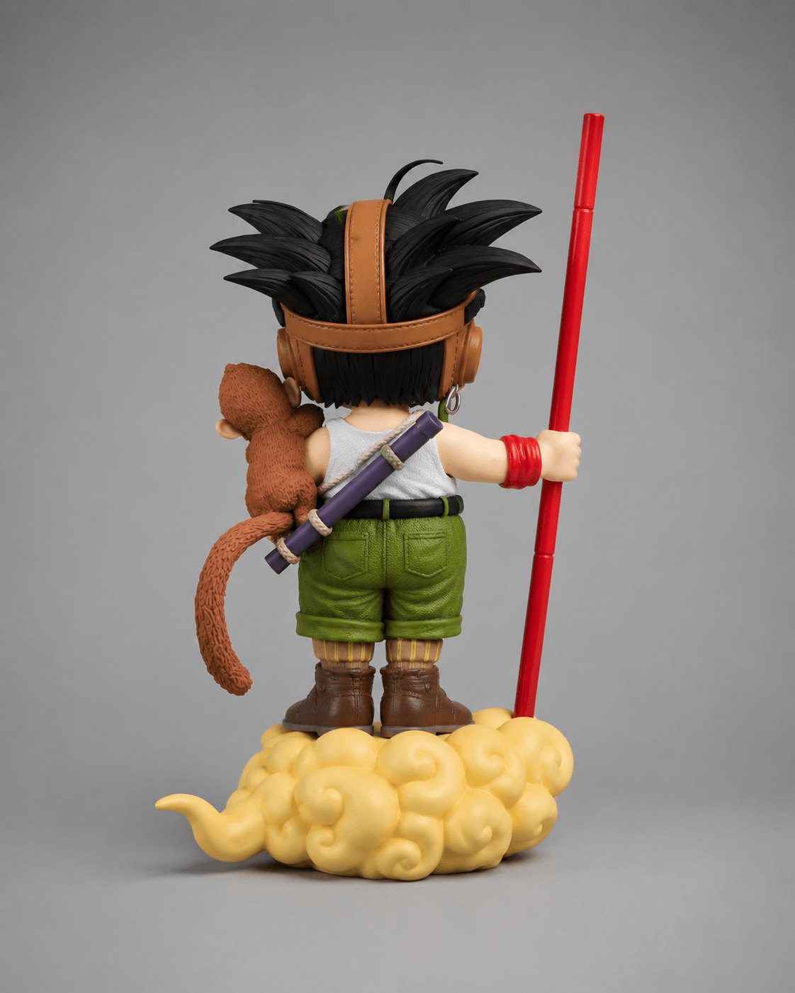 Anime Figure Dragon Ball Son Goku Figure With Monkey Kid 26cm (10") Collector Statue