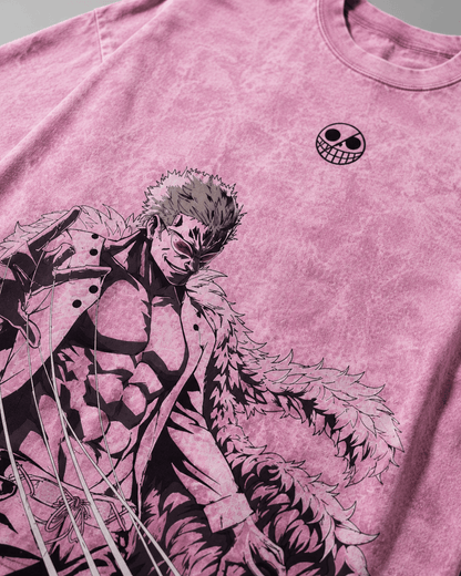 HIKO. One piece Harajuku T-SHIRT- BLACK