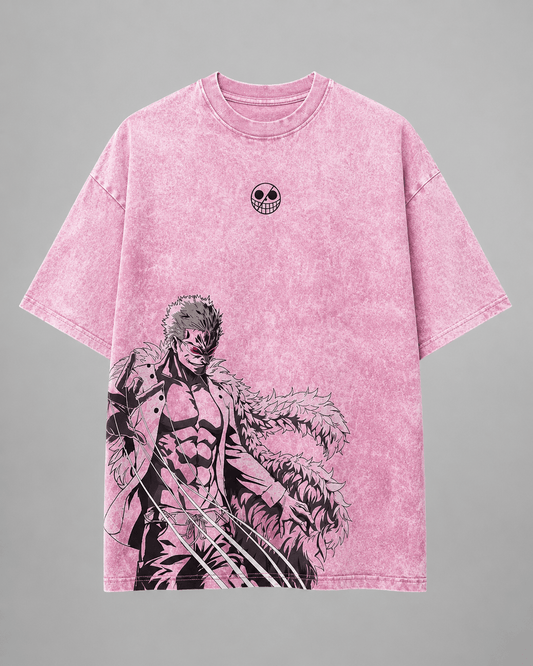 HIKO. One piece Harajuku T-SHIRT- BLACK