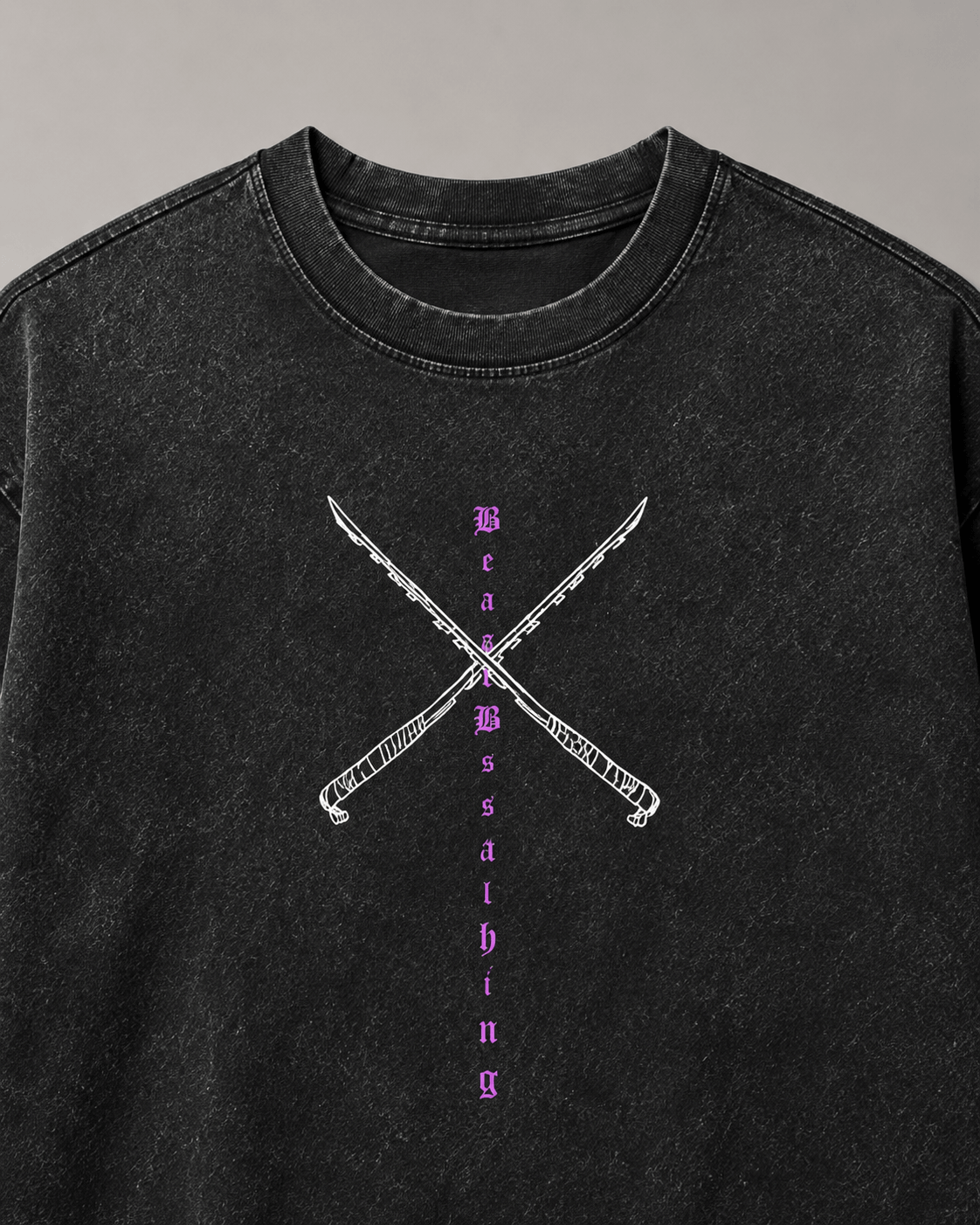 Hiko. Inosuke Demon Slayer T- SHIRT - BLACK