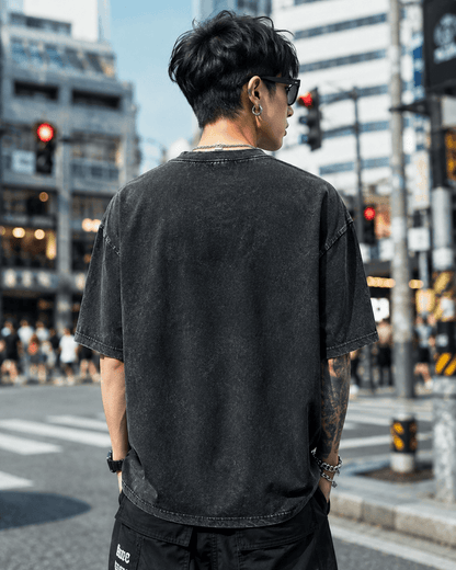 HIKO. Demon Slayer Uzui Tengen T-SHIRT - BLACK