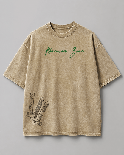 HIKO. ONE PIECE Sauron T-SHIRT- DARK KHAKI