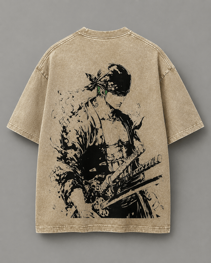 HIKO. ONE PIECE Sauron T-SHIRT- DARK KHAKI
