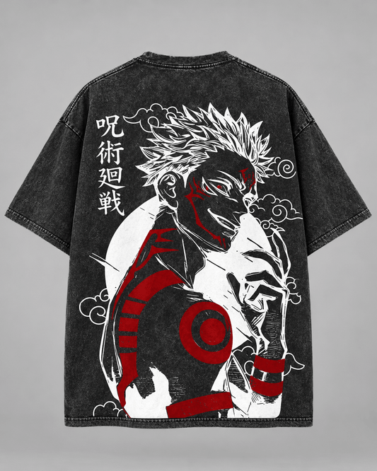HIKO. Jujutsu Kaisen Tattoo T-SHIRT-BLACK