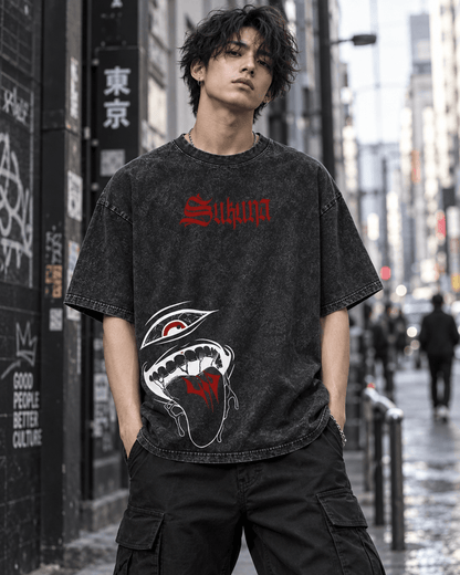 HIKO. Jujutsu Kaisen Tattoo T-SHIRT-BLACK