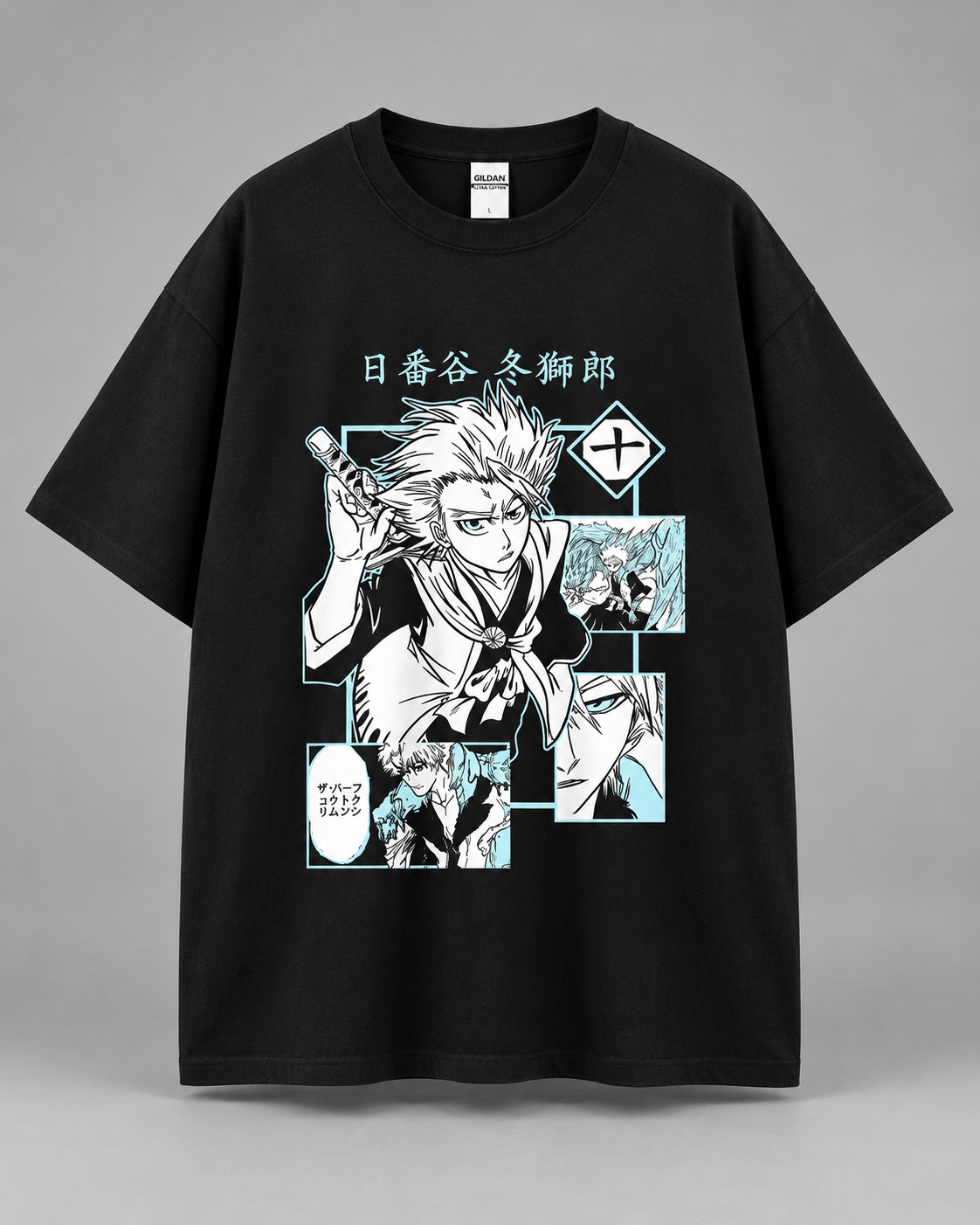 HIKO. BLEACH T-SHIRT-BLACK