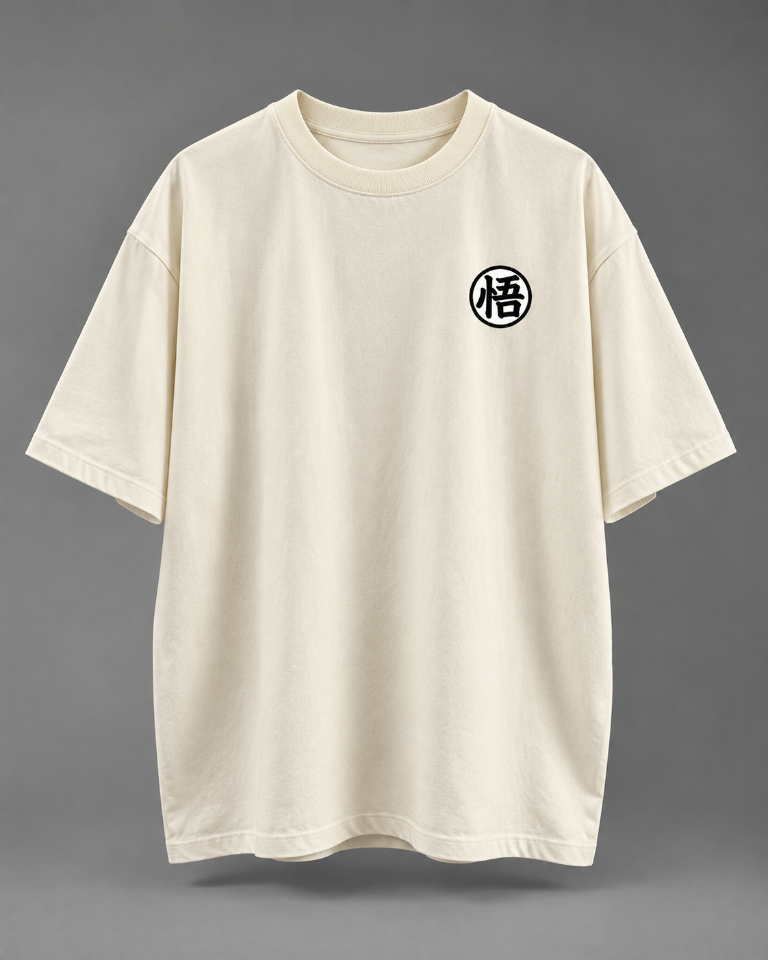 Hiko. Saiyan Son Goku Dragon Ball T-SHIRT-BEIGE