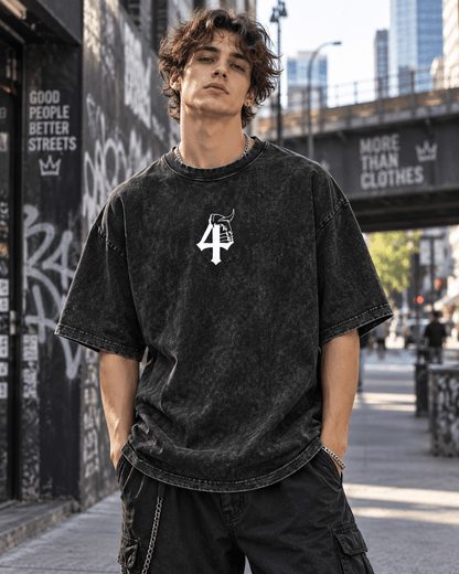 CUATRO. Ulquiorra T-SHIRT - BLACK