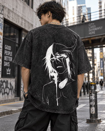 CUATRO. Ulquiorra T-SHIRT - BLACK