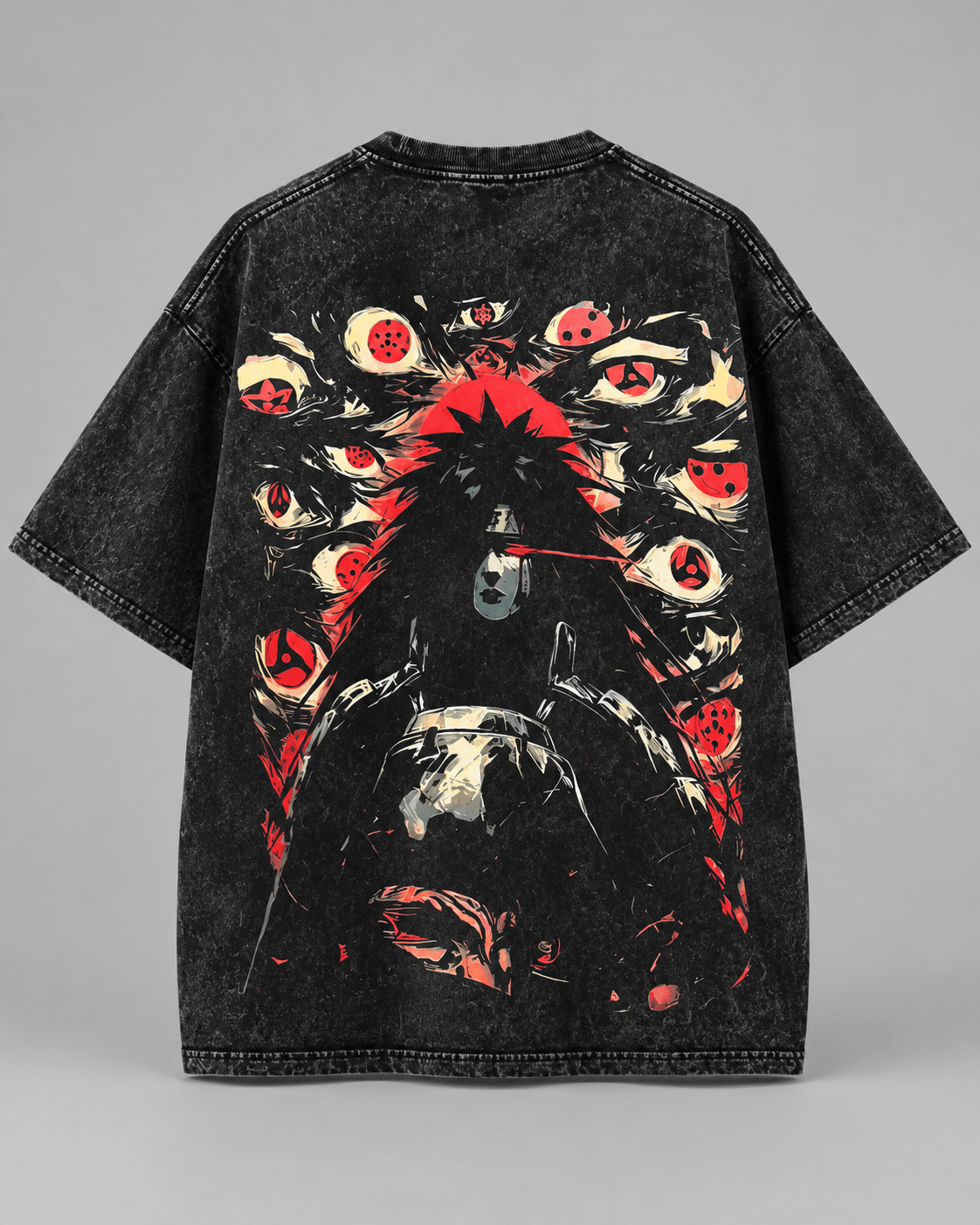 HIKO. Naruto Sharingan Eyes T-SHIRT-BLACK