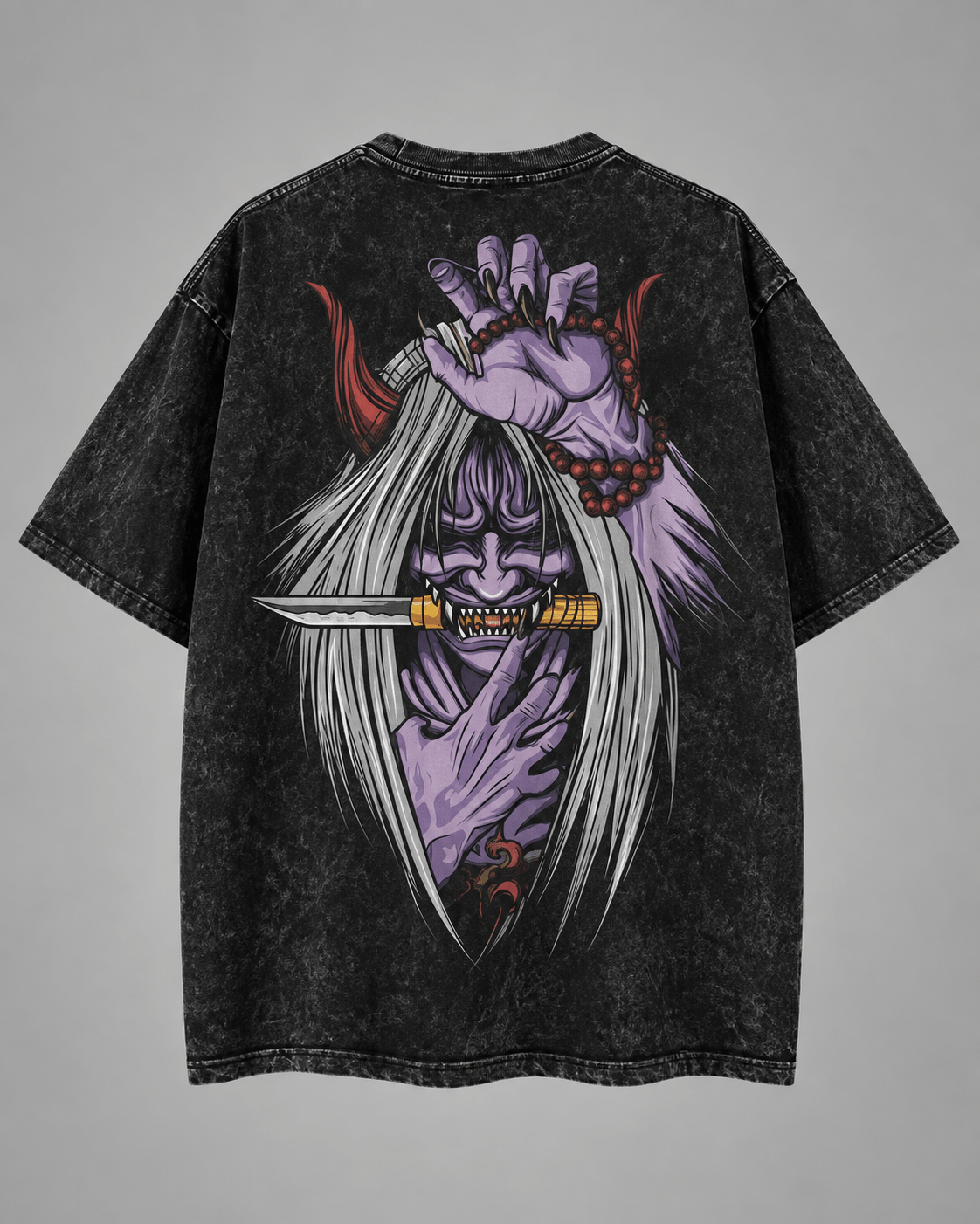 HIKO. Naruto Reaper Death T-SHIRT-BLACK