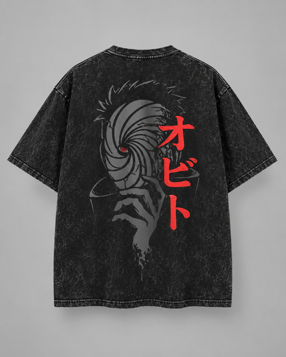 HIKO. Naruto Obito Uchiha T-SHIRT-BLACK