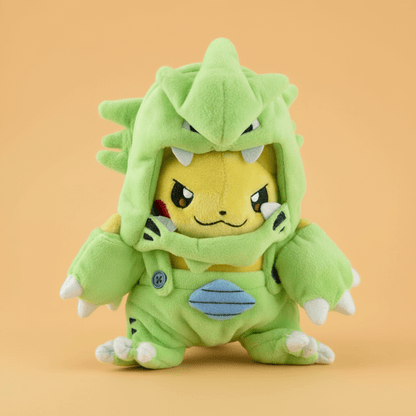Pokémon Anime Plush Toy PikaRitar! Pikachu Cosplay Tyranitar 22cm (9") Plushie