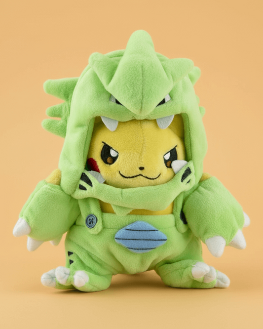 Pokémon Anime Plush Toy PikaRitar! Pikachu Cosplay Tyranitar 22cm (9") Plushie