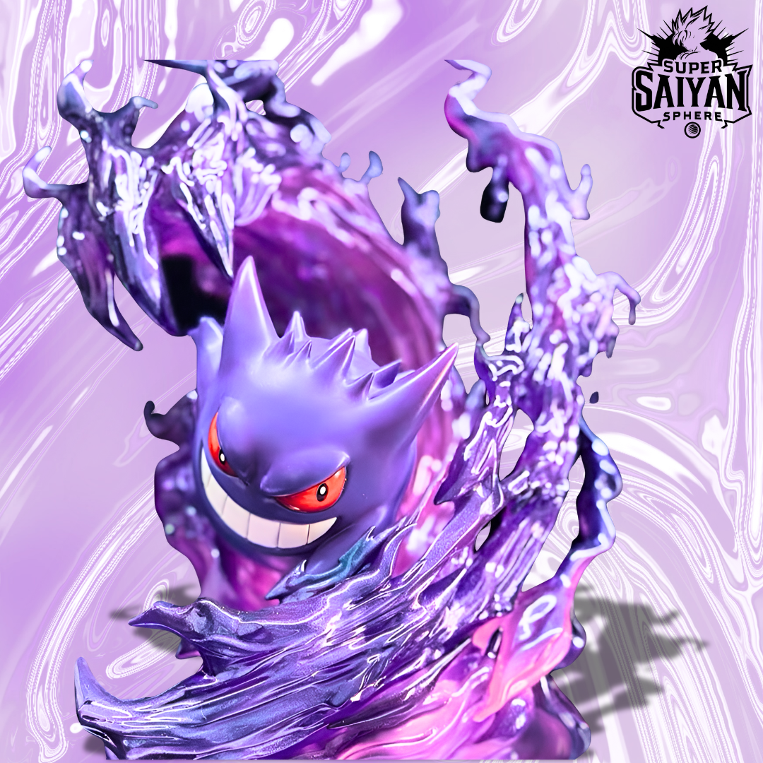 Pokémon Anime Figure Spectral Menace Gengar 18cm (7") PVC Statue