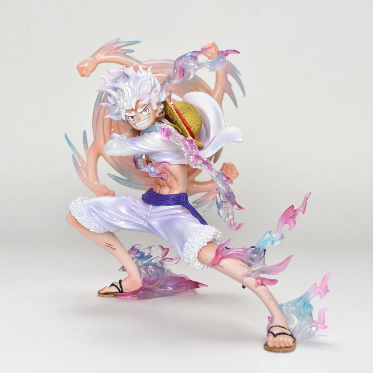 One Piece Anime Figure Drums of Liberation Gear 5 Luffy 19cm (7.5") Collector Statue