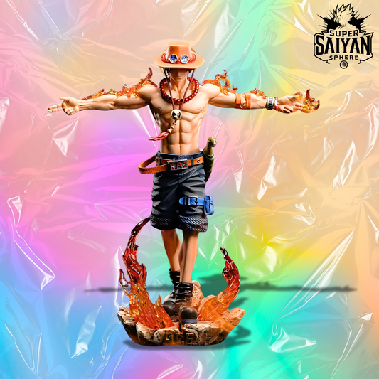 One Piece Anime Figure Inferno Legacy Portgas D. Ace 28 cm (11") PVC Statue