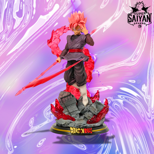 Dragon Ball Anime Figure Black Goku Rises 28cm (11") PVC Statue