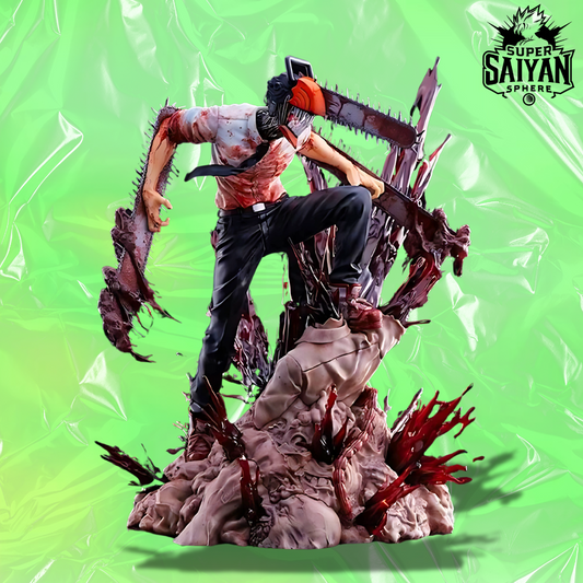 Chainsaw Man Anime Figure Chainsaw Fury Denji 18cm (7") PVC Statue