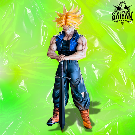 Dragon Ball Anime Figure Temporal Avenger Trunks 25cm (10") PVC Statue