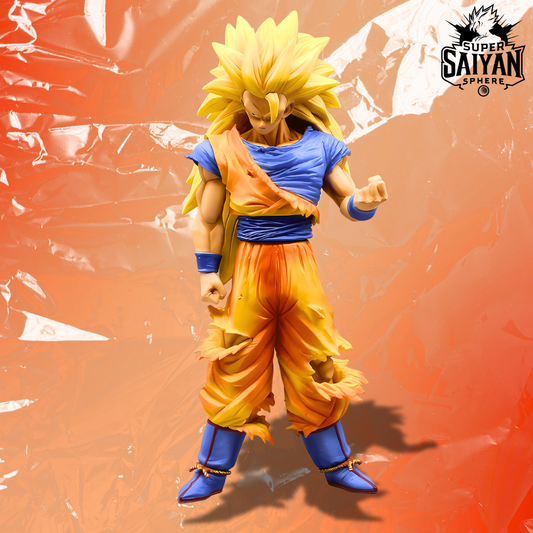 Dragon Ball Anime Figure Ascendant Fury Goku SSJ3 30cm (12") PVC Statue