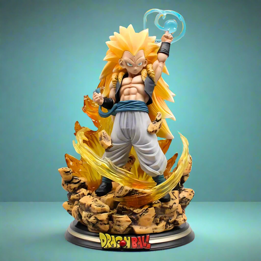 Dragon Ball Anime Figure Galactic Trouble SSJ3 Gotenks 22cm (9") PVC Statue