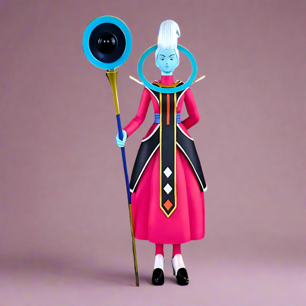 Dragon Ball Anime Figure Celestial Guide Whis 30cm (12") PVC Statue