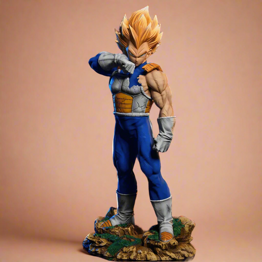 Dragon Ball Anime Figura Saiyan Warrior Vegeta 28cm (11") Estatua de PVC